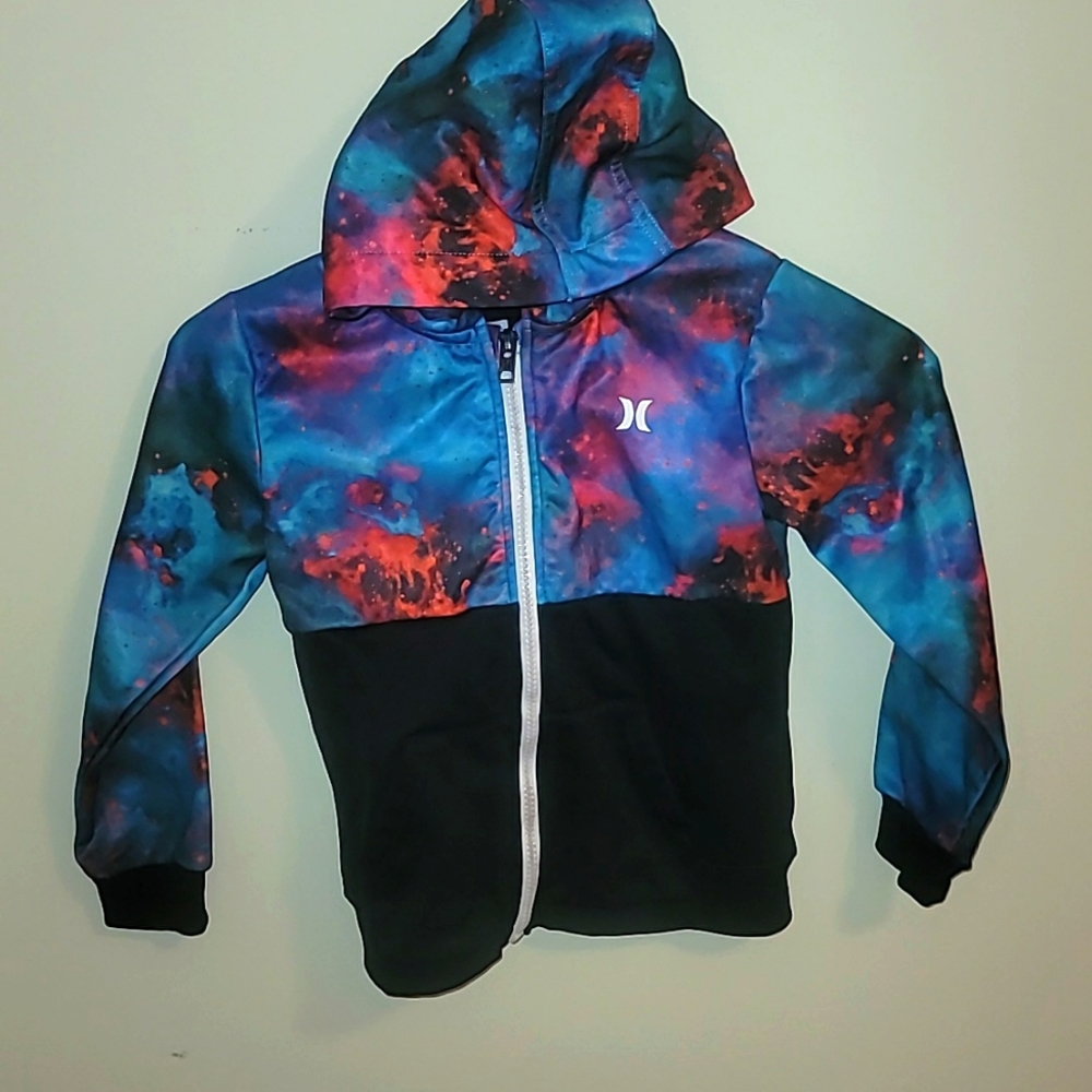 Boys hurley zip up size 6